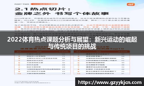 2022体育热点课题分析与展望：新兴运动的崛起与传统项目的挑战